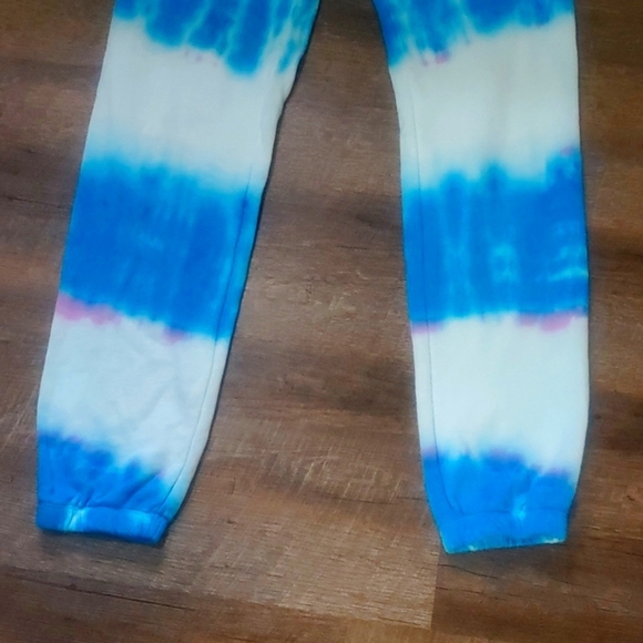 NWT SPIRITUAL GANGSTER LAGUNA TIE DYE RETRO BOYFRIEND FIT SWEATPANTS - Picture 4 of 9